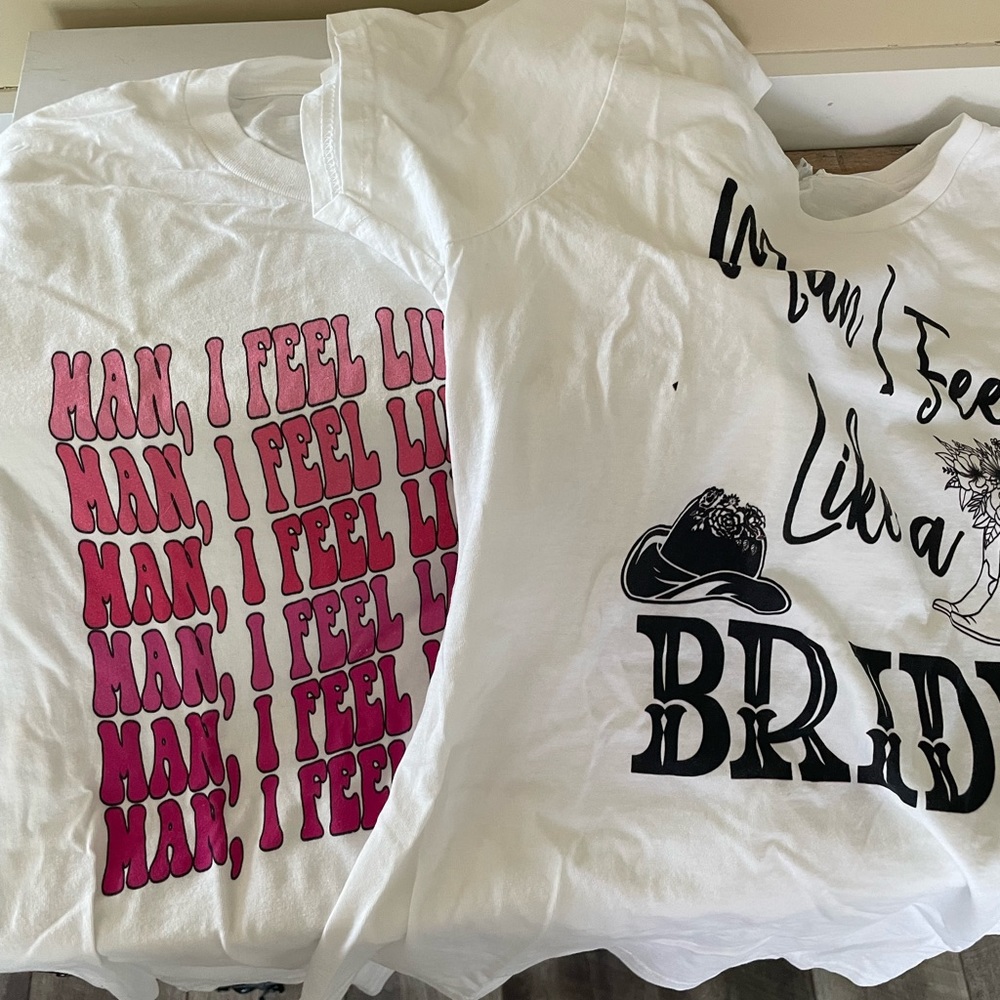 Bride T-shirt bundle